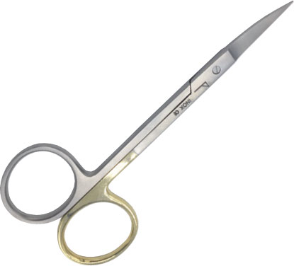 ciseaux de chirurgie Iridectomie courbes 11,5 cm qualité High Cut